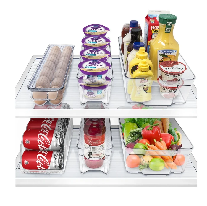 Freezer storage clear organizer plastic injection mold Freezer storage clear organizer plastic injection mold