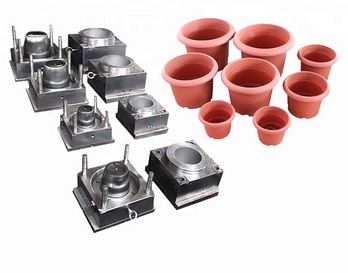 Pot tanaman cetakan injeksi pot bunga plastik