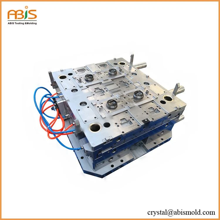 Two Shot Tooling Unscrewing 2K Double Die Mold Plastic Injection Mould
