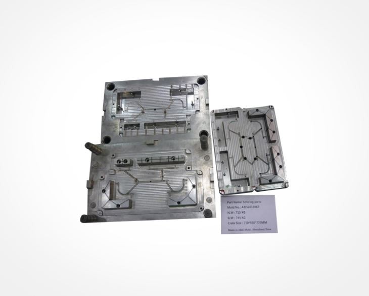 Cetakan Sisipan Injeksi Plastik Rumah Tangga Kustom