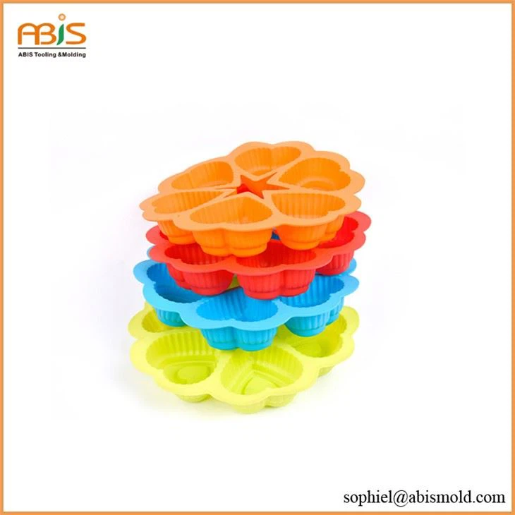 Cake Rubber Injection Silicone Mold Mould